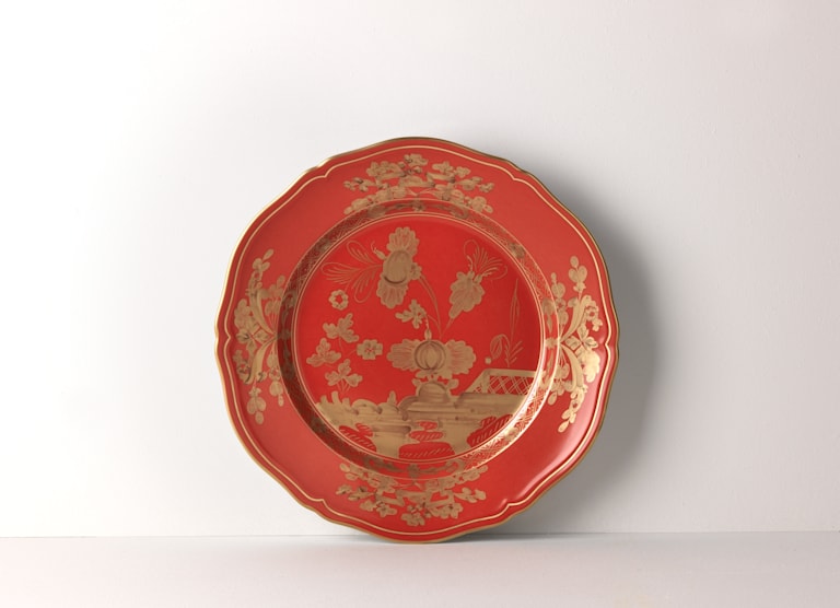 Ginori Oriente Italiano Rubrum Dinner Plate - Charles Mayer