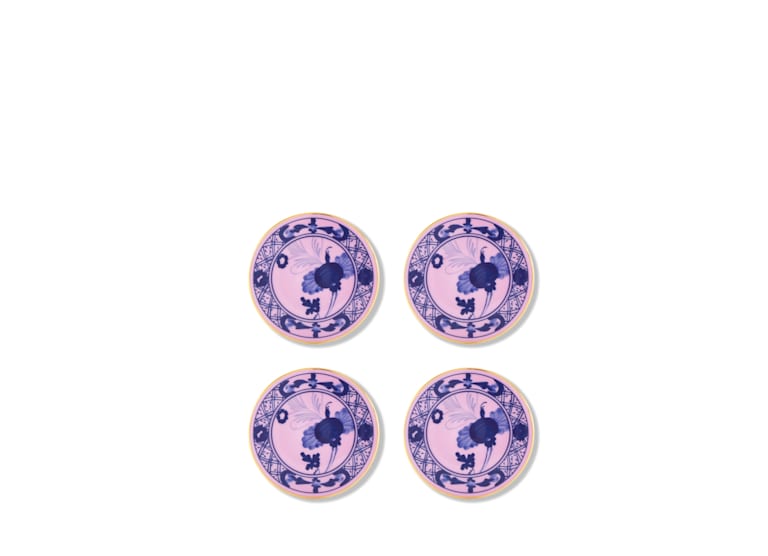 Ginori Oriente Italiano Azalea Coaster, Set of 4 - Charles Mayer