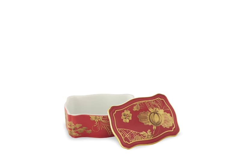 Ginori Oriente Italiano Rubrum Jewelry Box - Charles Mayer