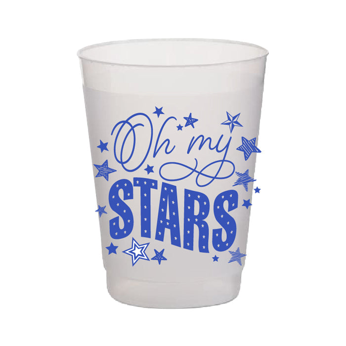 Rosanne Beck Oh My Stars Frosted Cups, Set/8 - Charles Mayer