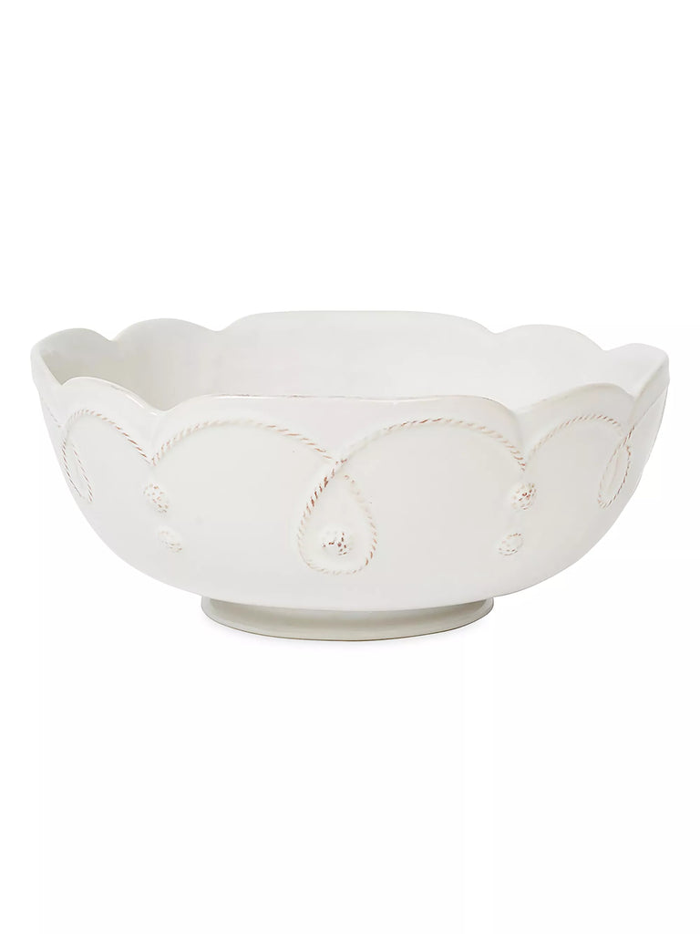 Juliska Jardins Du Monde 10" Whitewash Serving Bowl - Charles Mayer