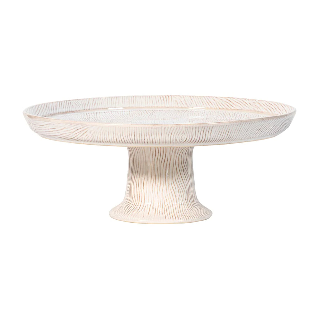 Juliska Blenheim Oak Whitewash Cake Stand - Charles Mayer