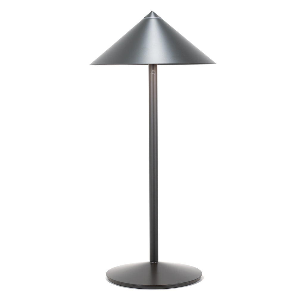 Zafferano Pina L Titanium Desk Lamp - Charles Mayer
