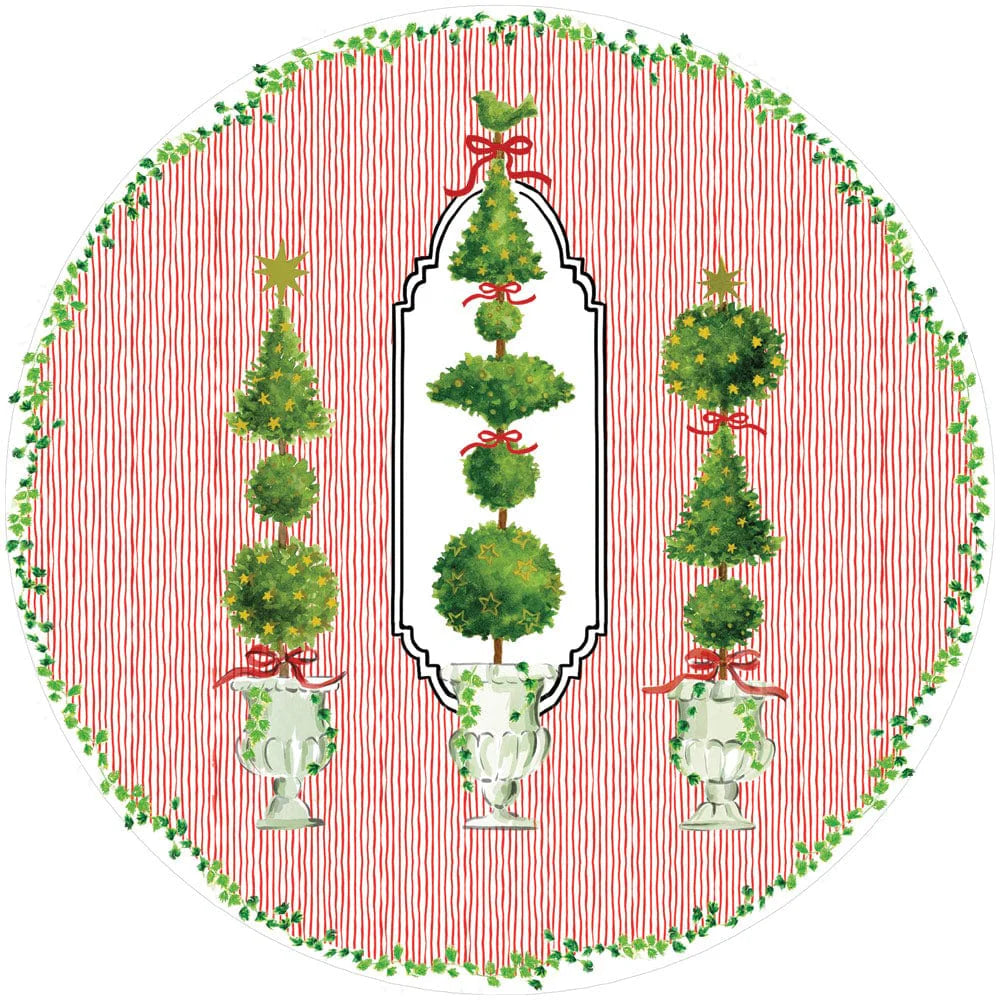 Caspari Eloise Paper Placemats, Set of 12 - Charles Mayer