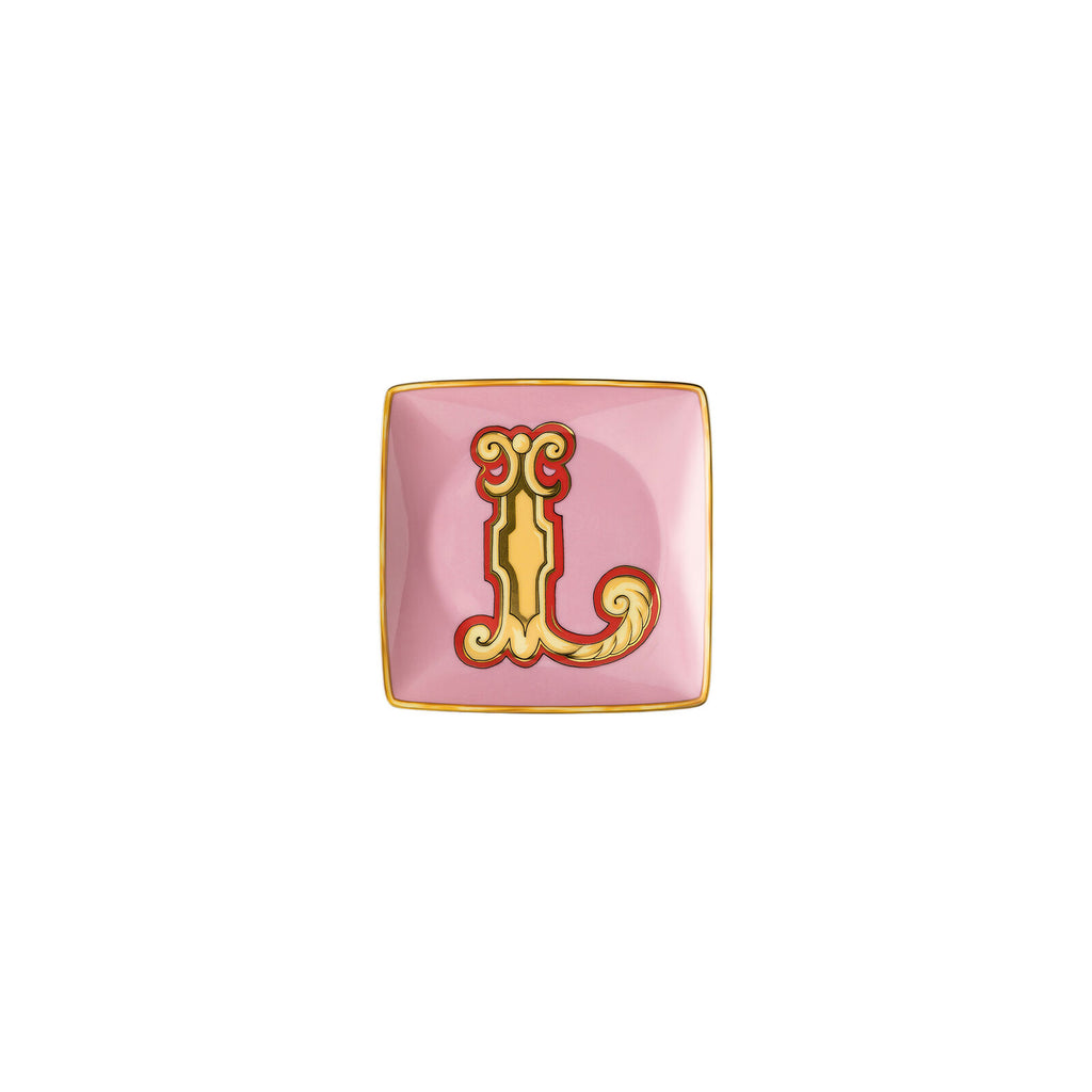 Versace Holiday Alphabet "L" Plate - Charles Mayer