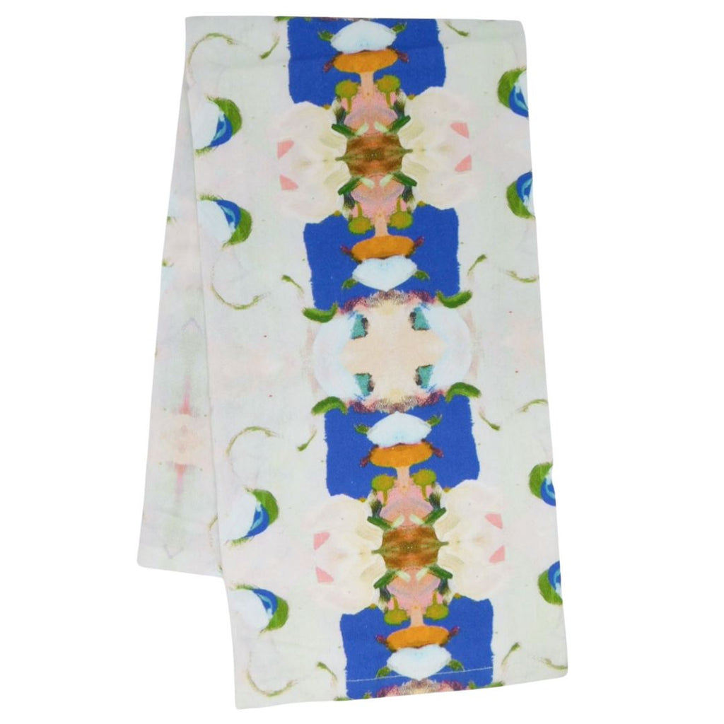 Laura Park Monet's Garden Navy Tea Towel - Charles Mayer