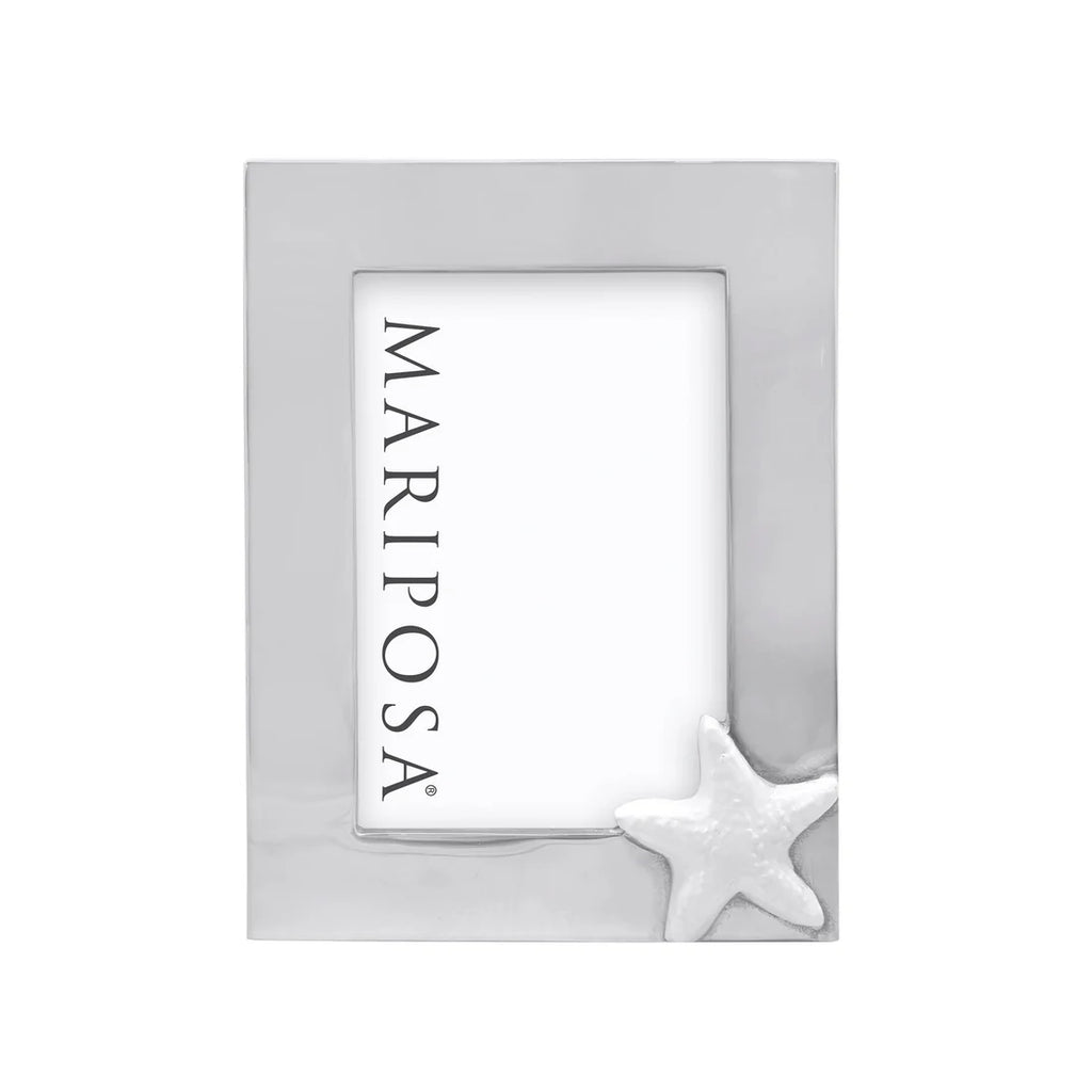 Mariposa White Starfish 4*6 Frame - Charles Mayer