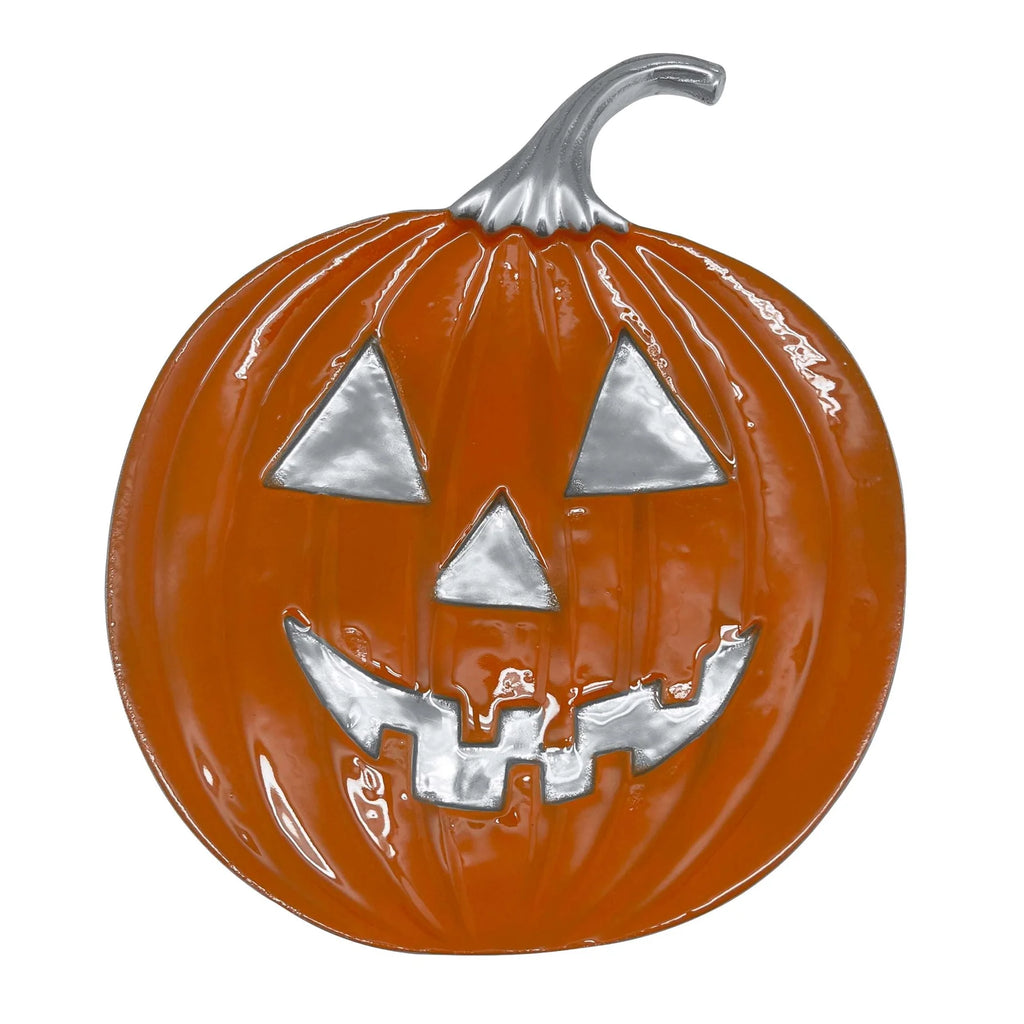 Mariposa Jack-O-Lantern Platter - Charles Mayer
