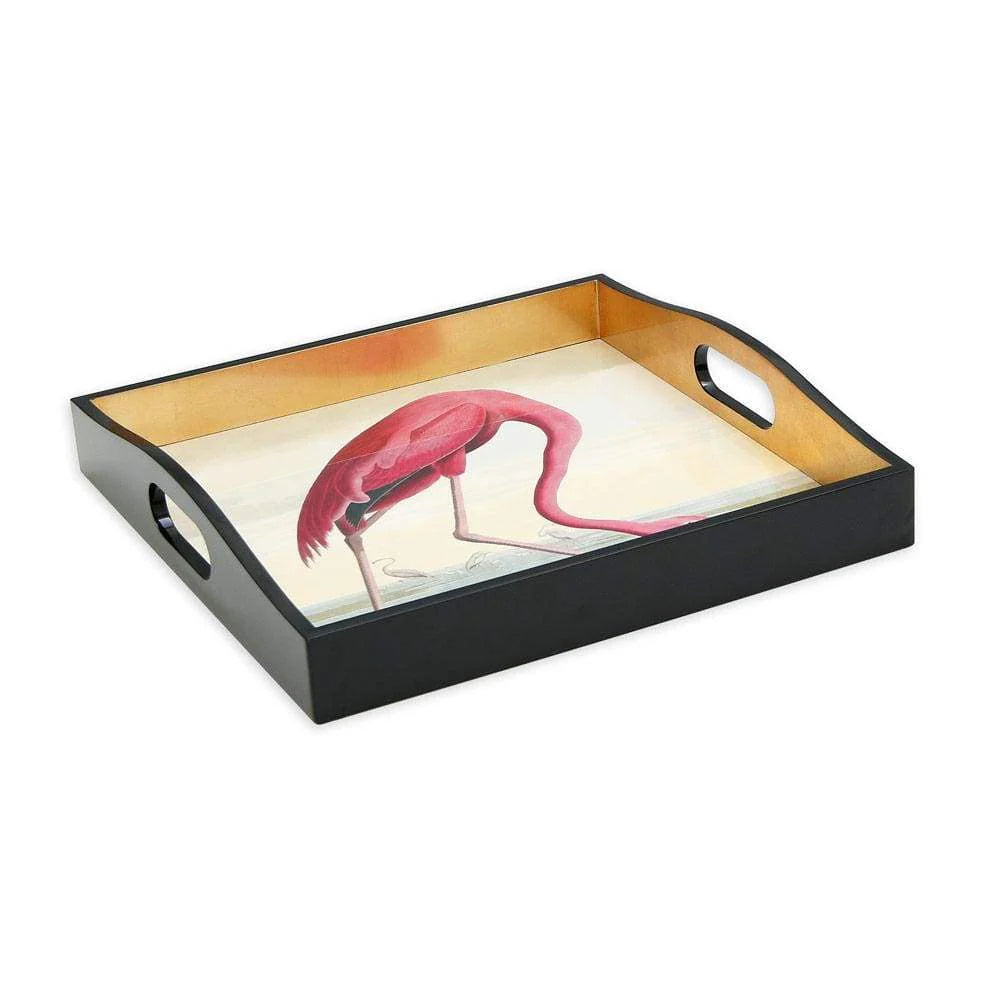Caspari Flamingo 14*14 Tray - Charles Mayer