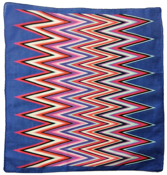 Gerbrend Creations Retro Zig Zag Handkerchief - Charles Mayer