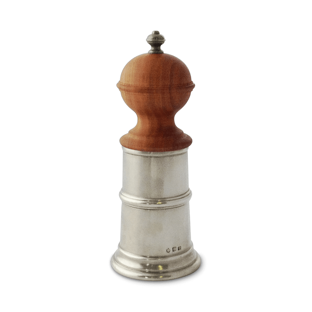 Match Wood & Pewter Pepper Mill - Charles Mayer