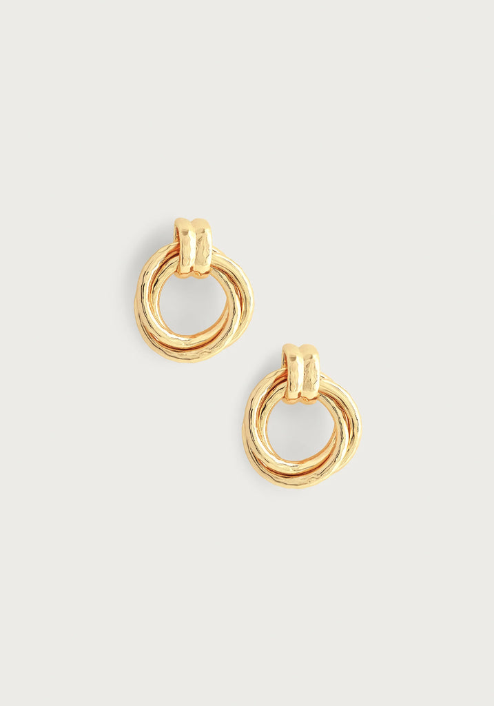 Anabel Aram Neptune Triple Band Earrings - Charles Mayer