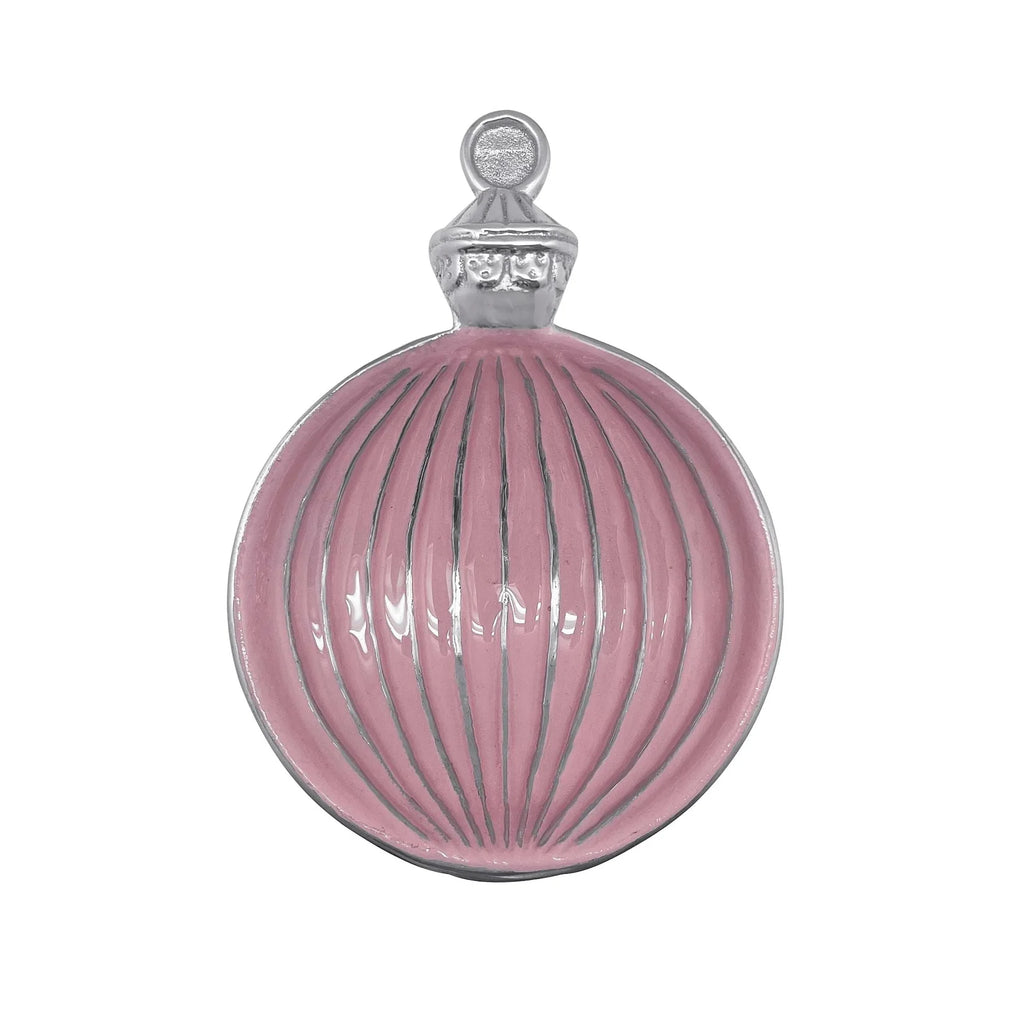 Mariposa Pink Ornament Candy Dish - Charles Mayer