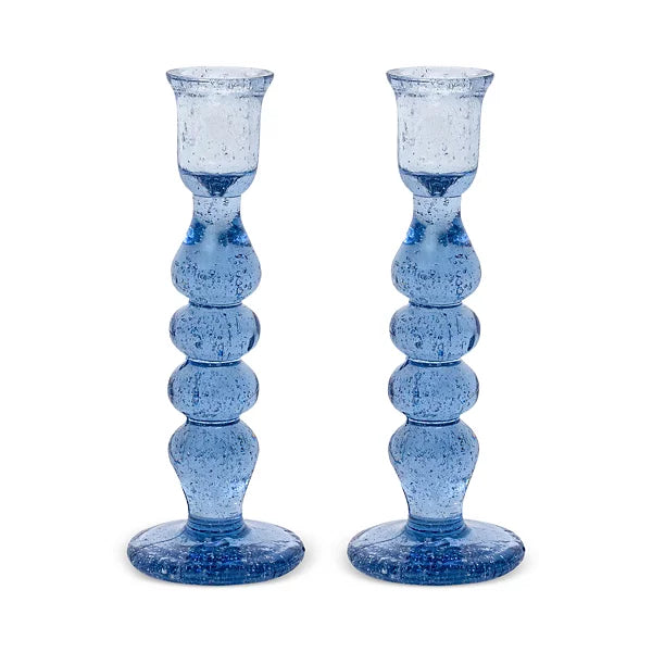 Juliska Provence Chambray 7" Candlestick, Set of 2 - Charles Mayer