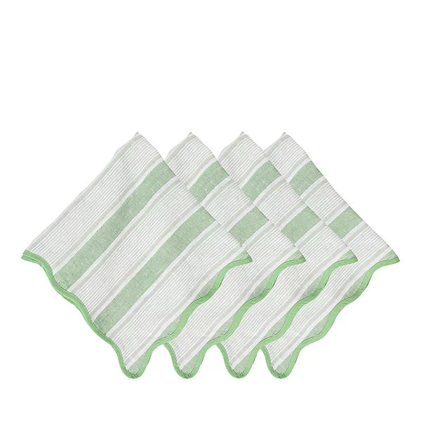 Juliska Cabana Stripe Seagrass Napkin, Set of 4 - Charles Mayer