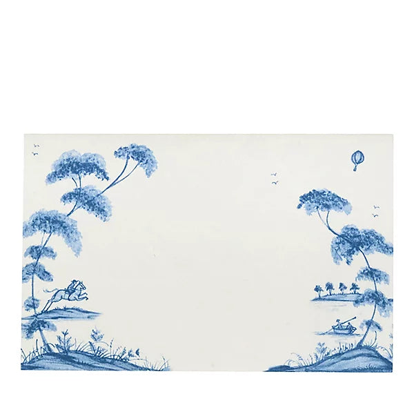 Juliska Country Estate Delft Blue Place Card, Set of 12 - Charles Mayer