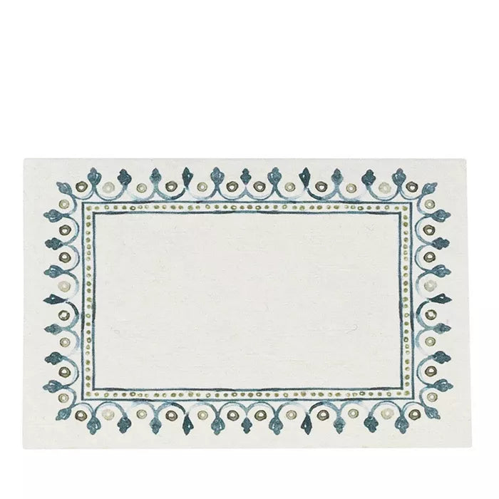 Juliska Villa Seville Chambray Place Card, Set of 12 - Charles Mayer