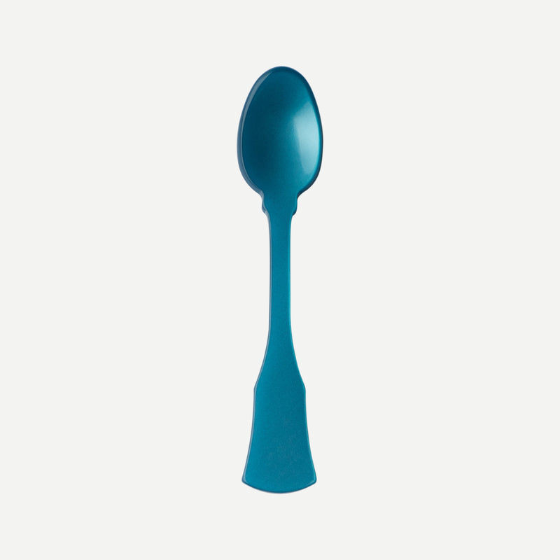 Sabre Honorine Demitasse Spoon, Turquoise - Charles Mayer