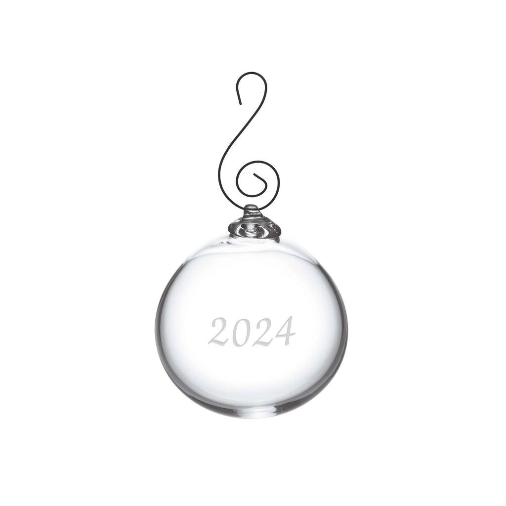 Simon Pearce Annual Round Ornament - Charles Mayer