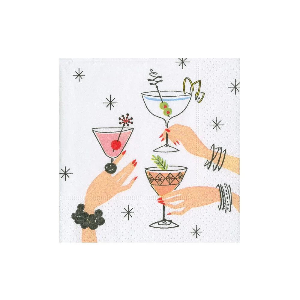 Caspari Aperitivo Cocktail Nappkin - Charles Mayer