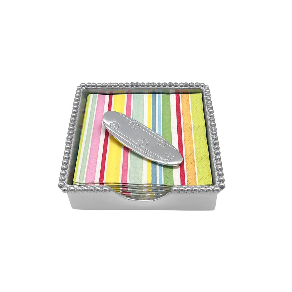 Mariposa Surf Board Napkin Box - Charles Mayer