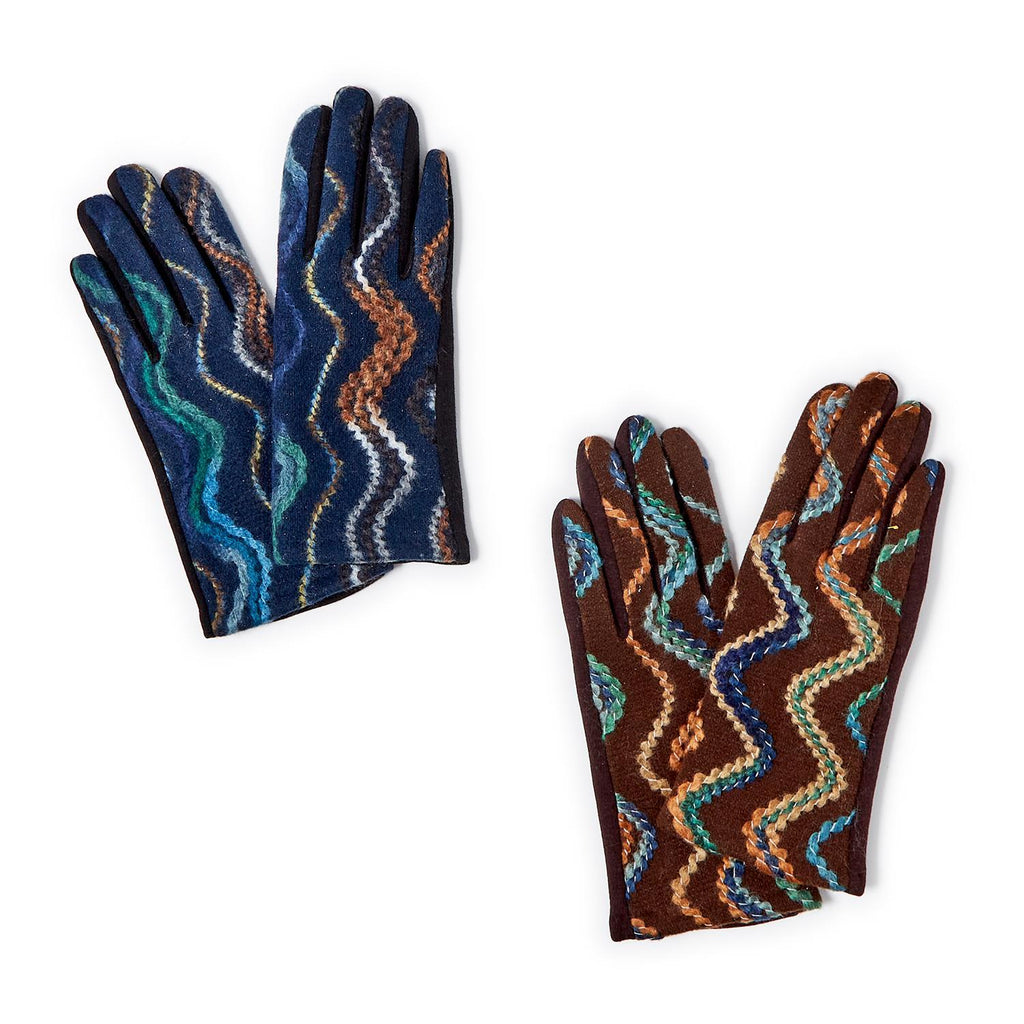 Embroidered Glove, 2 Colors - Charles Mayer