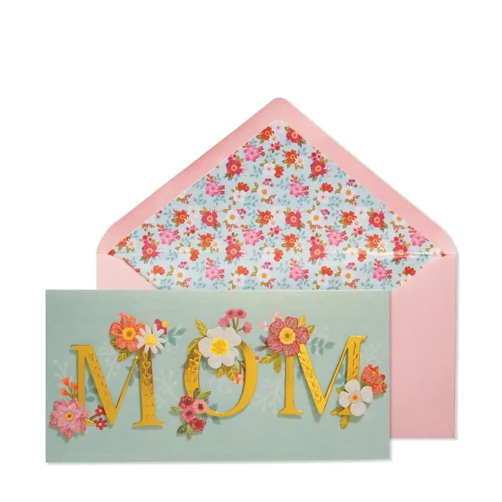 Niquea.D MOM Lettering Mother's Day Card - Charles Mayer