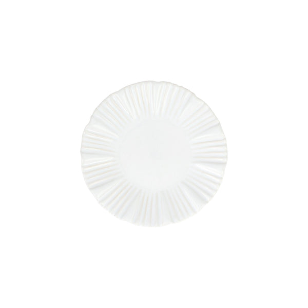 Vietri Bari White Cocktail Plate - Charles Mayer