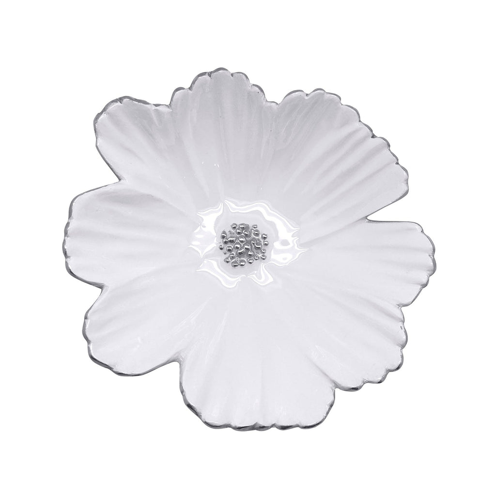 Mariposa Cosmos White Sauce Dish - Charles Mayer