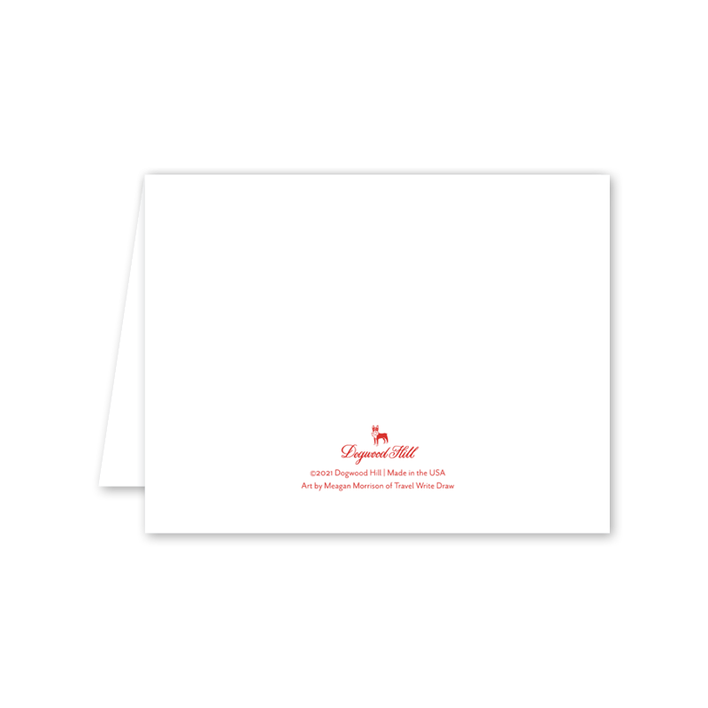 Dogwood Hill - Paris Birthday Card: Single Card - Charles Mayer