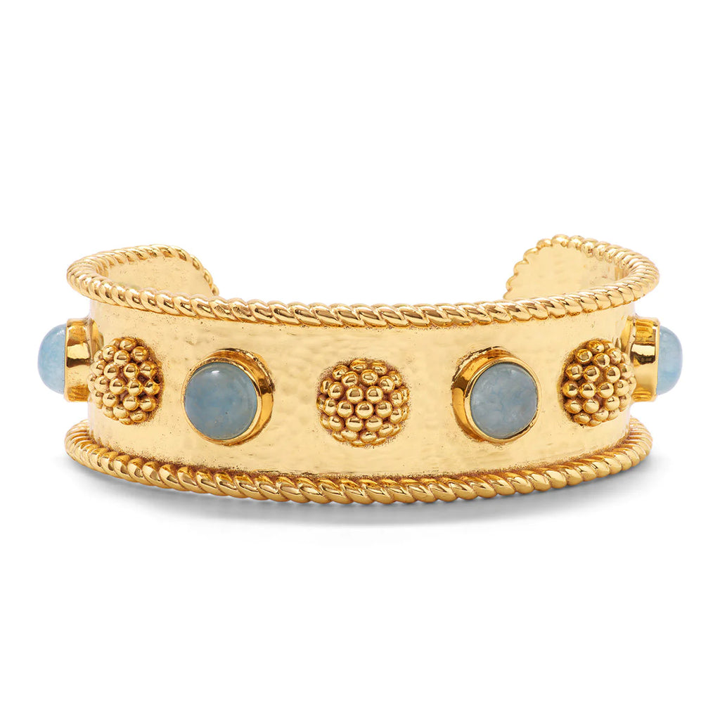 Capucine De Wulf Berry Gem Cuff- Ocean Jade - Charles Mayer