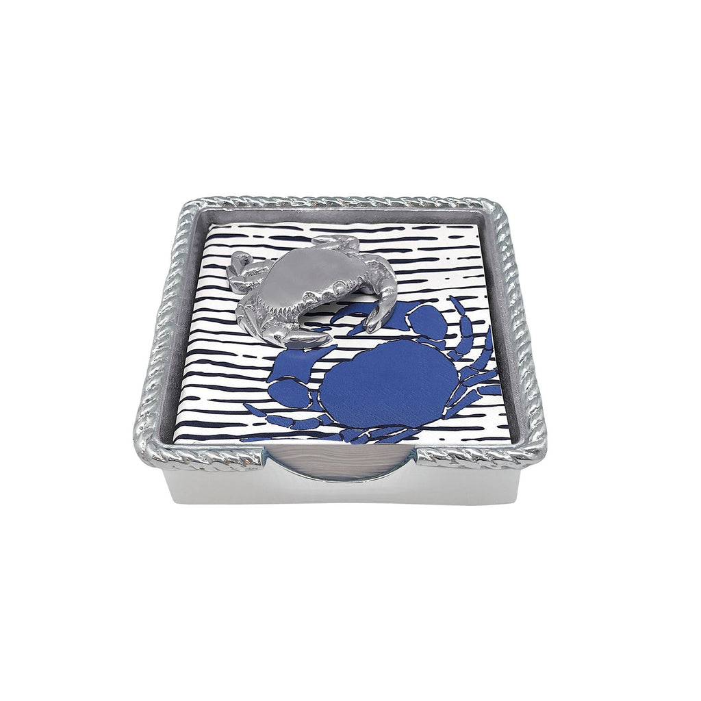 Mariposa Crab Rope Napkin Box - Charles Mayer
