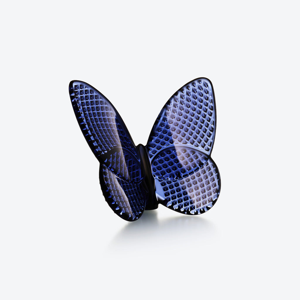 Baccarat Midnight Blue Diamant Butterfly - Charles Mayer