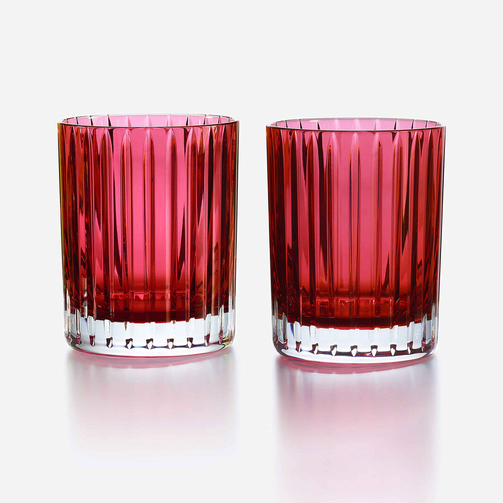 Baccarat Harmonie Red Tumbler, Set of 2 - Charles Mayer
