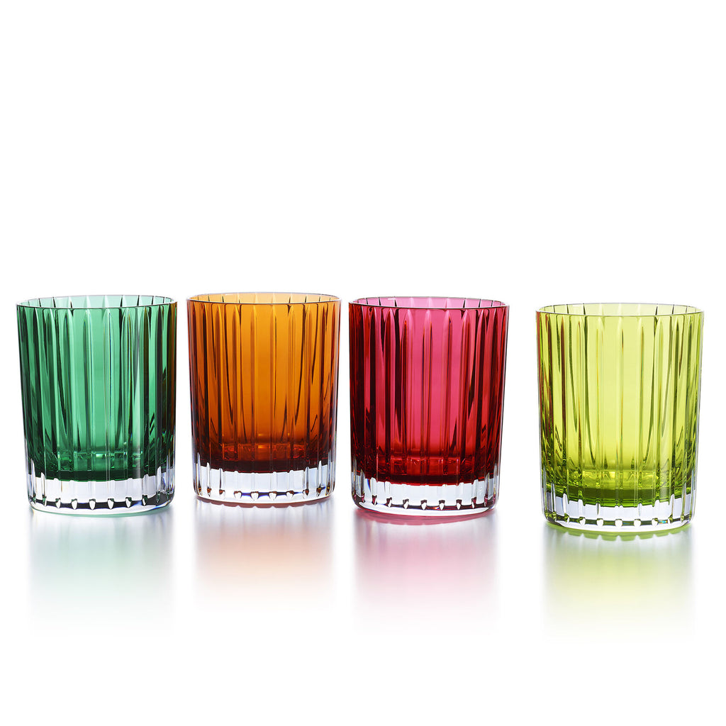 Baccarat Harmonie Colors of Joy Tumblers, Set of 4 - Charles Mayer