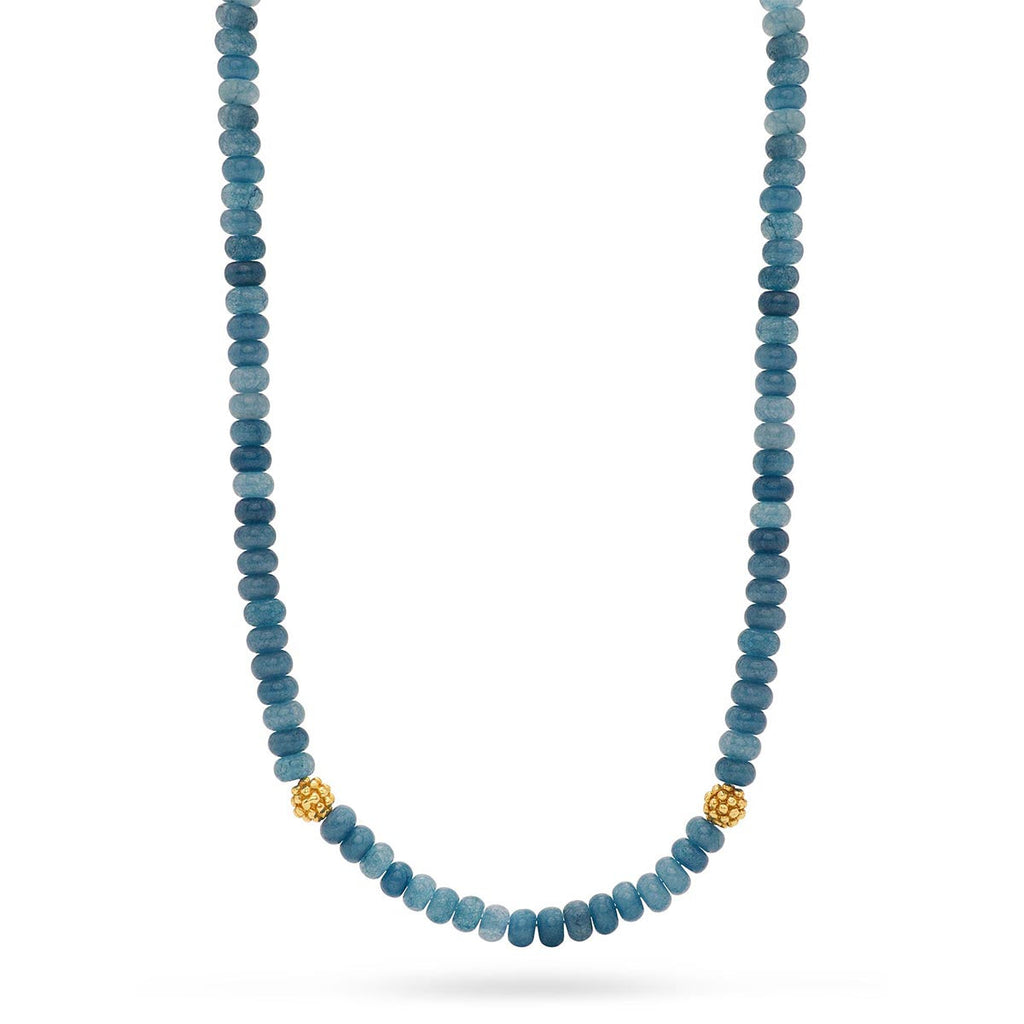 Capucine De Wulf Berry Ocean Jade Single Strand Necklace - Charles Mayer