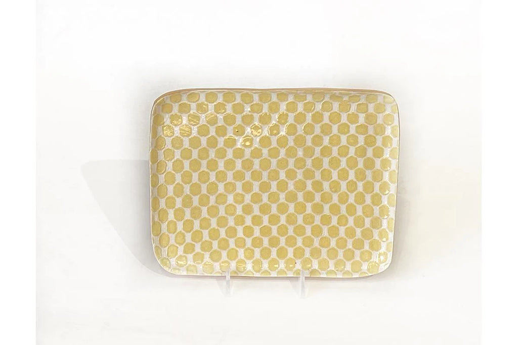 Terrafirma Ceramics Dot Butter Tidbit Tray - Charles Mayer