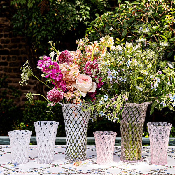 Juliska Trellis Blush Small Tumbler - Charles Mayer