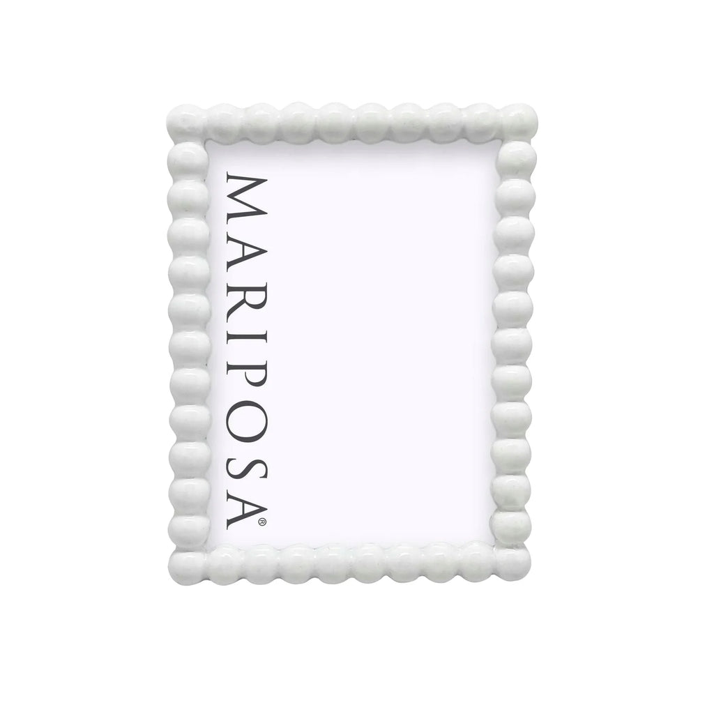 Mariposa Baubles White 5*7 Frame - Charles Mayer