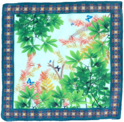 Gerbrend Creations Bamboo & Butterflies Handkerchief - Charles Mayer