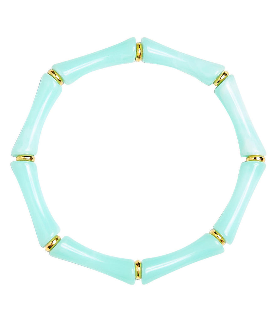 Lisi Lerch Lucy Turquoise Acrylic Bracelet - Charles Mayer