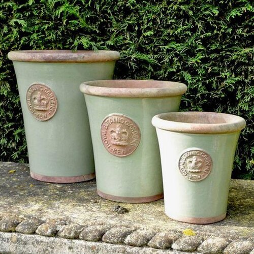 long tom plant pots Botanical Collections Cotswold Kew Small Long Toms, Old White