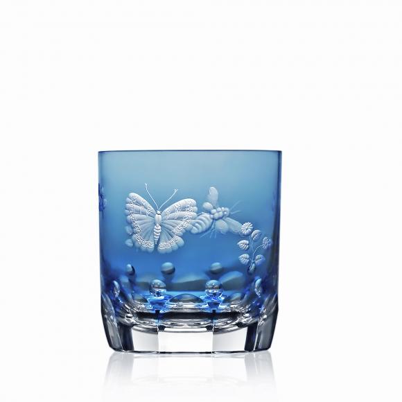 Varga Crystal Springtime Double Old Fashioned, Sky Blue - Charles Mayer