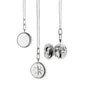 Monica Rich Kosann Sterling Round Compass Locket on 22" Chain - Charles Mayer