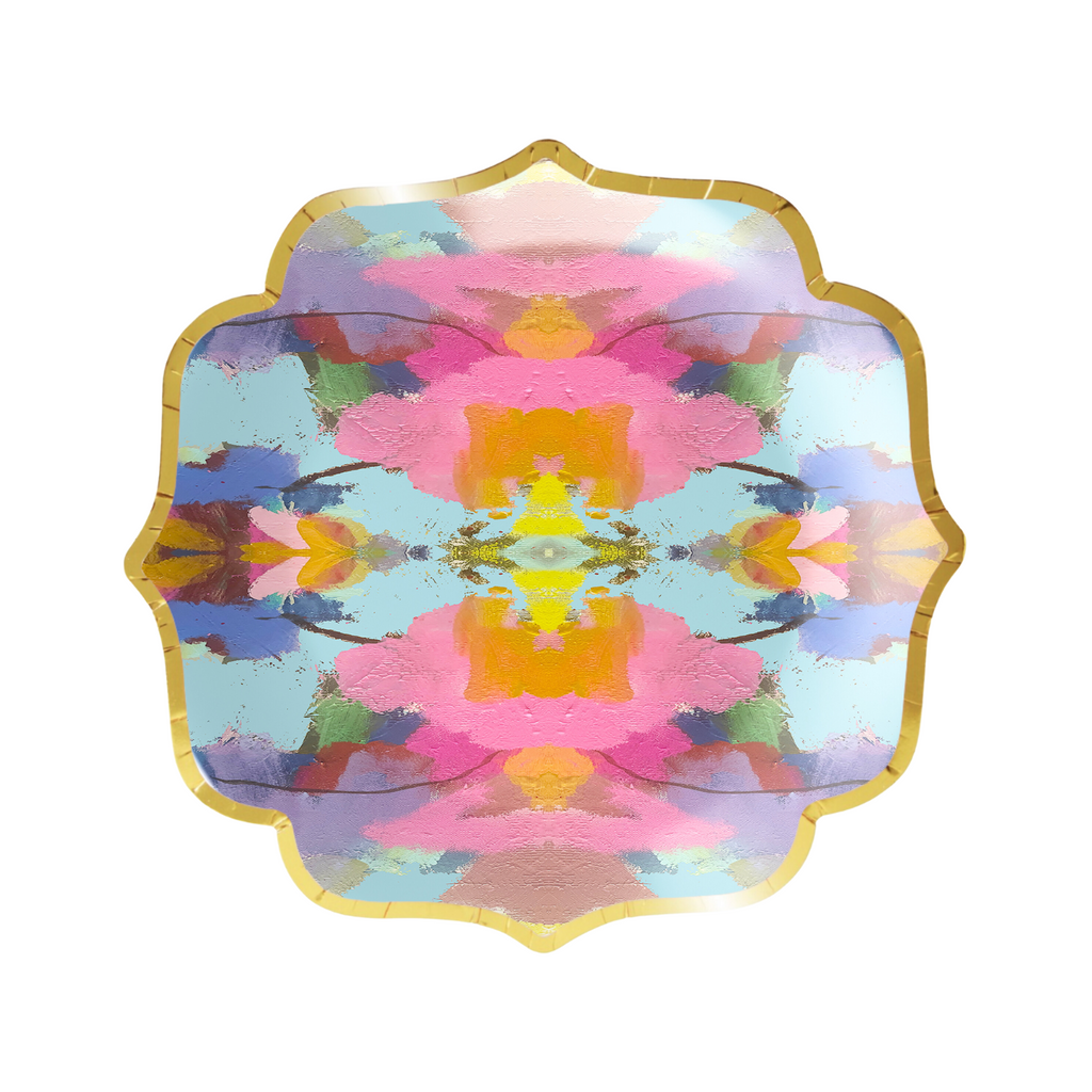 Laura Park Antigua Smile Paper Plates - Charles Mayer