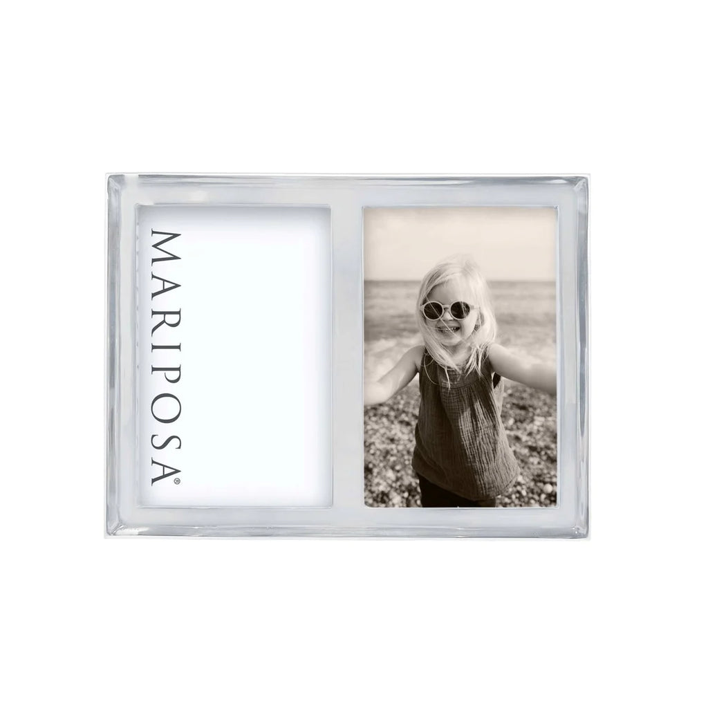 Mariposa Signature Double Frame, 4*6 - Charles Mayer