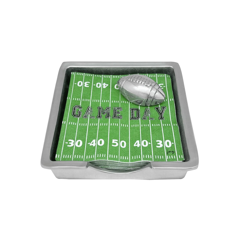 Mariposa Football Napkin Box - Charles Mayer