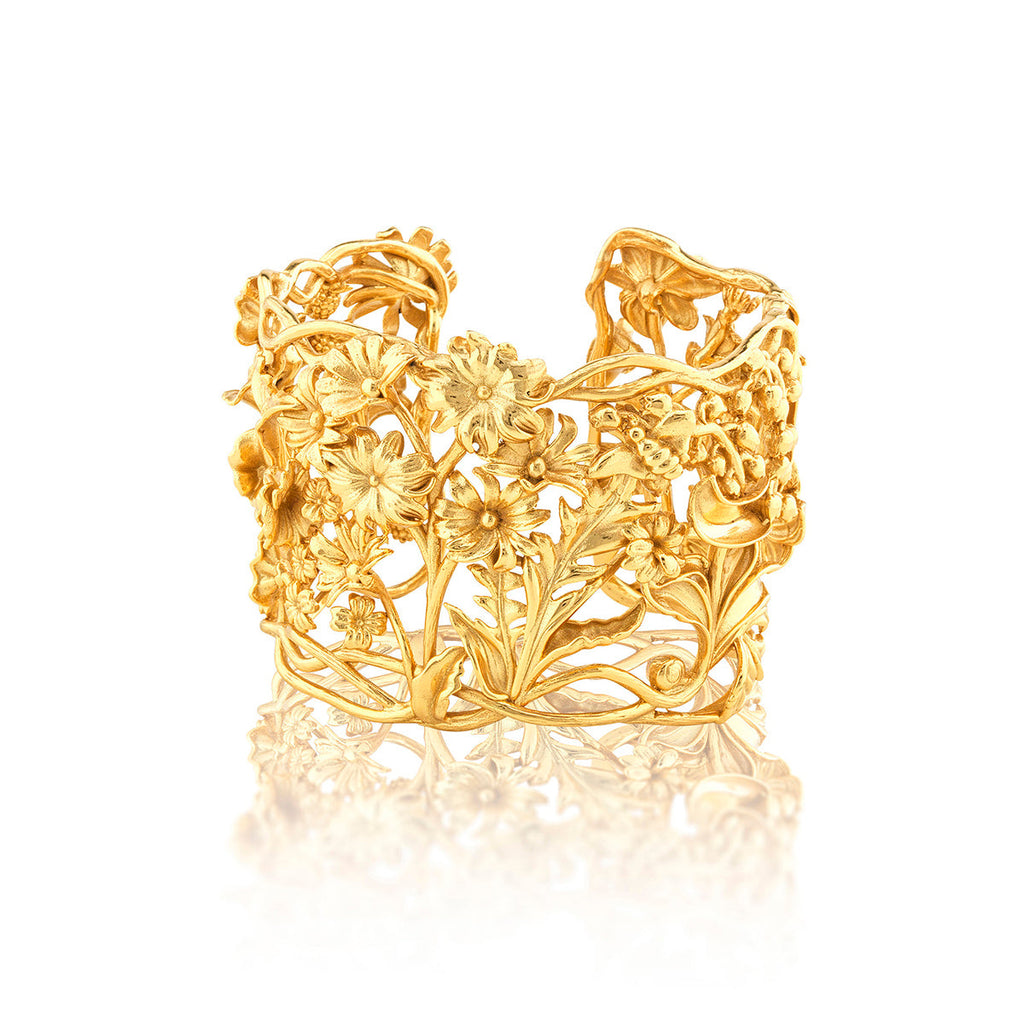 Capucine De Wulf Meadow Wildflower Cuff - Charles Mayer