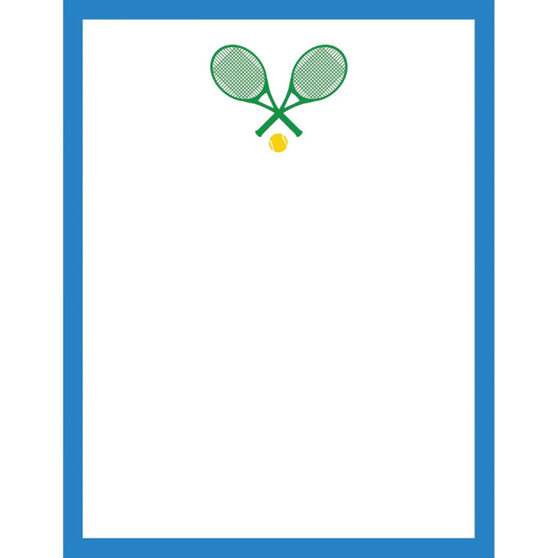 WH Hostess Tennis 4.25x5.5 Notepad - Charles Mayer