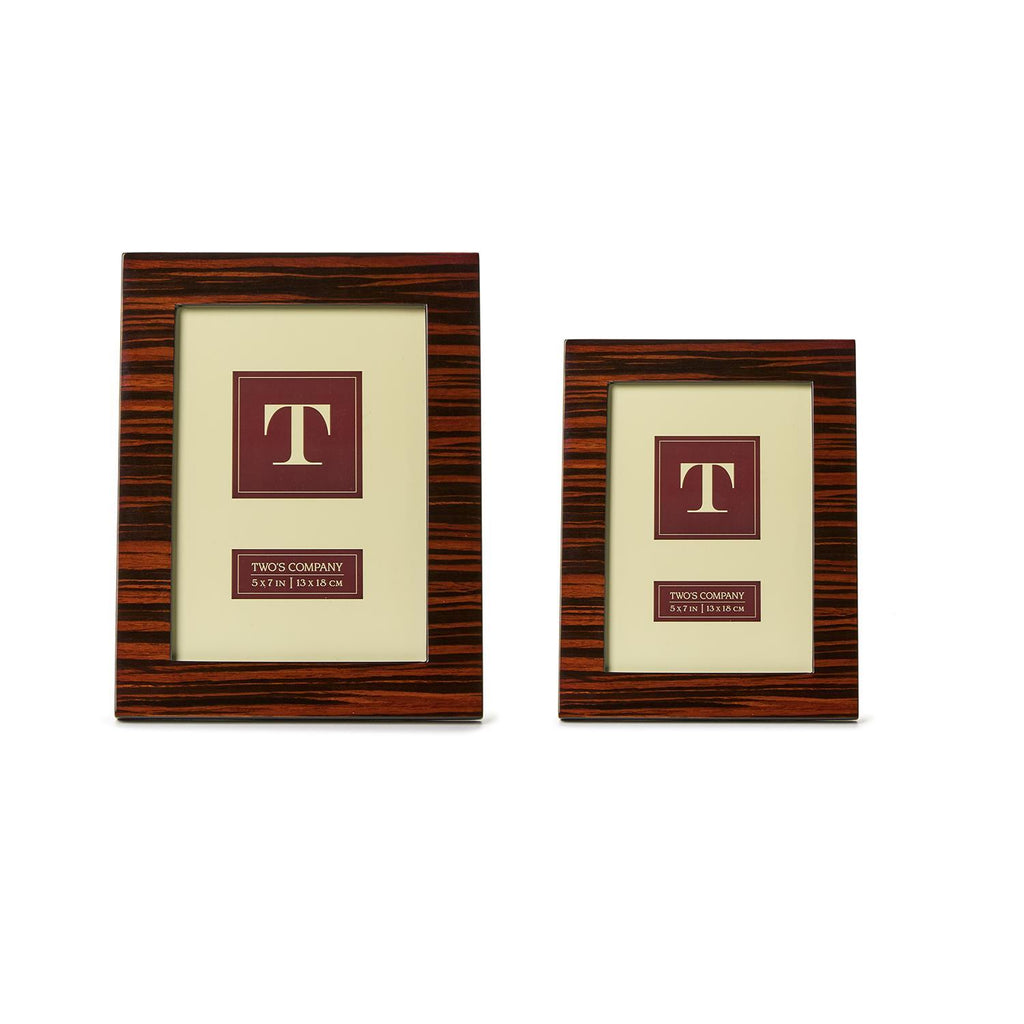 Wenge Wood Frame, 2 Sizes - Charles Mayer